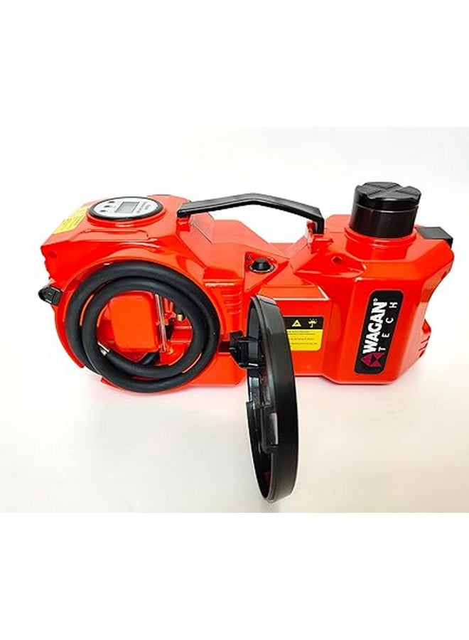 WAGAN 3-In-1 Electric Car Jack, Impact Wrench and Air Compressor Kit Red and Black 33.02 x 17.78 x 35.56 cm  ‎EL7010 - Image 4